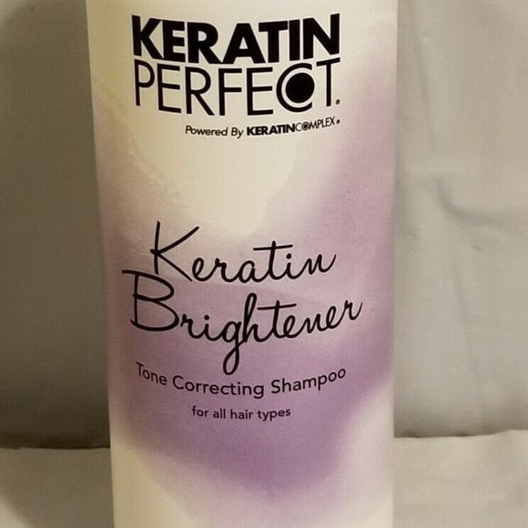 Keratin Perfect Brightener Shampoo – Für Blondes, Graues & Weißes Haar, Sulfatfrei, 354 Ml
